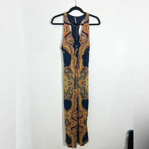FREE PEOPLE Sin City Midi Dress - Sz. S - Picture 5 of 8